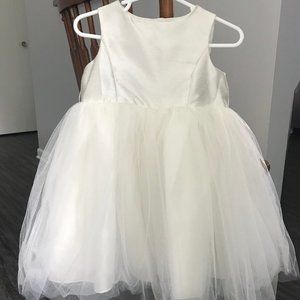 David's Bridal Flower Girl Dress Style OP218 Size 2T
